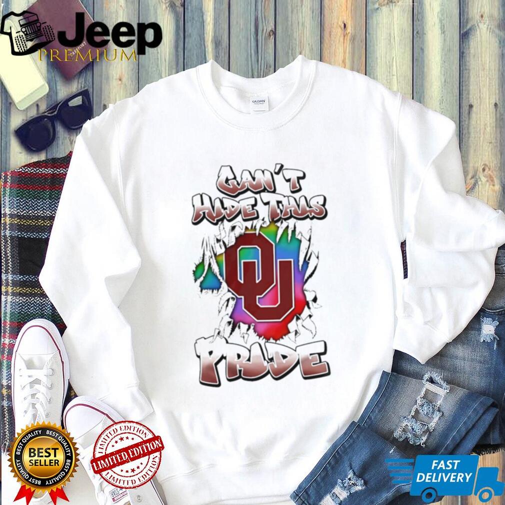 Oklahoma Sooners can’t hide this pride logo shirt