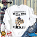 Old Man Bowling Champion 60s Vintage Hobby Shirt
