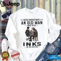 Old Man Tattoo Artist Inks 60s Skilled Professional Shirt