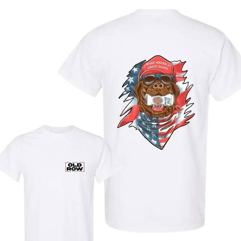 Old Row Maga Good Boy Graphic 2 Sides Tshirt, Old Row Unisex Tshirt For Men, For Women