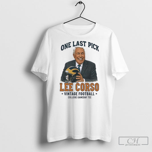 One Last Pick Lee Corso Vintage Football