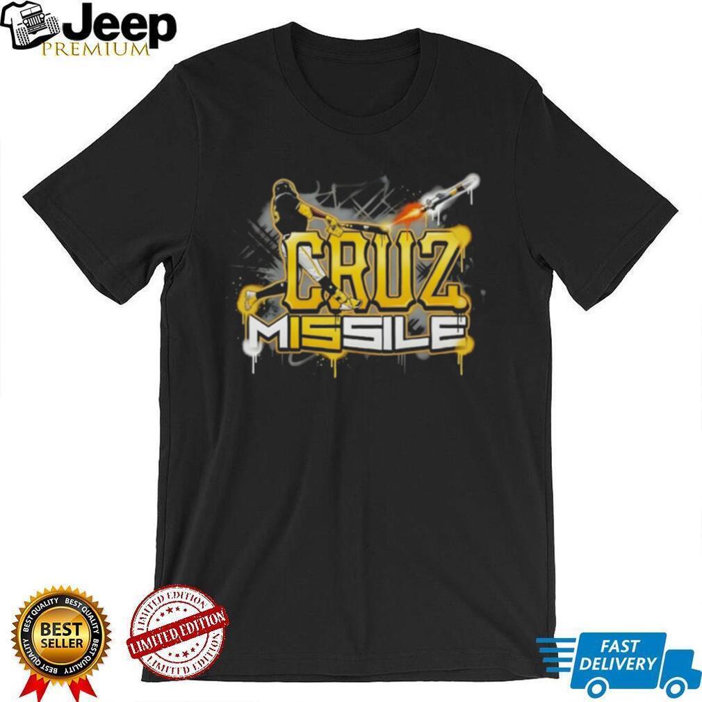 Oneil Cruz Cruz Missile Pittsburgh Baseball Fan Apparel Graffiti Style Vintage Men T Shirt