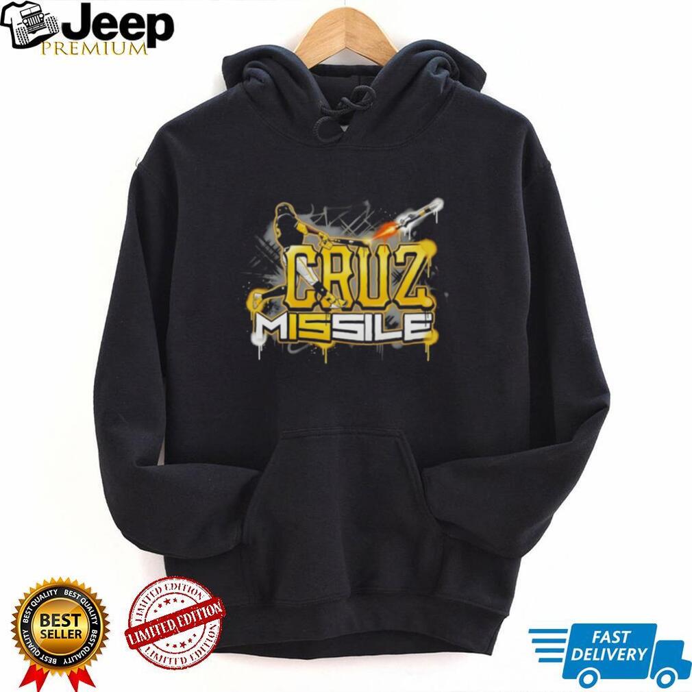 Oneil Cruz Cruz Missile Pittsburgh Baseball Fan Apparel Graffiti Style Vintage Men T Shirt