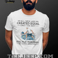 Only The Best Men Still Play Pickleball In Their Eighties Vintage T Shirt