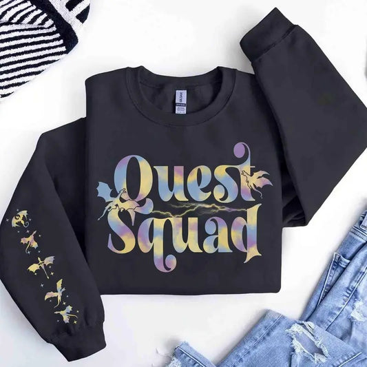 Onyx Storm Shirt, Fourth Wing Quest Squad Shirt, Basgiath War College, Dragon Rider Shirt, Xaden Riorson, Fourth Wing,...