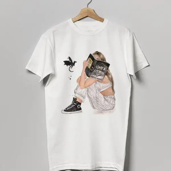 Onyx Storm book t-shirt and Sweatshirt | 100% cotton tee |