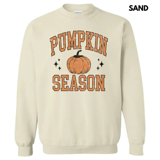 Orange Pumpkin Season Varsity Letter Sweatshirt 'NLB' T-Shirts, Hoodie | WearSparks.com