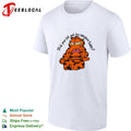 Orange cat did your cat get his whiskers today shirt