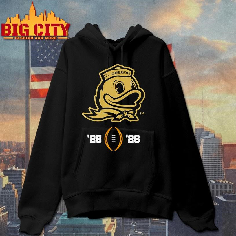 Oregon Football 2025-26 College Football Playoff Shirt