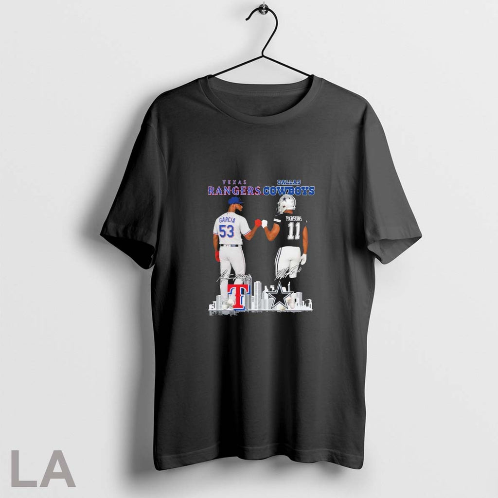 Original Adolis Garcia Texas Rangers And Micah Parsons Dallas Cowboys