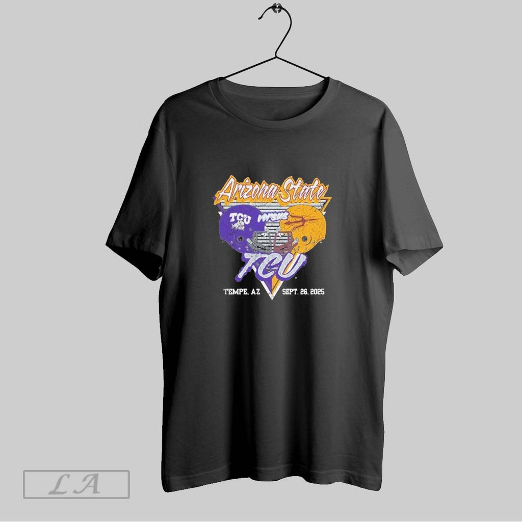 Original Arizona State Sun Devils Vs Tcu Horned Frogs 2025 Gameday Football