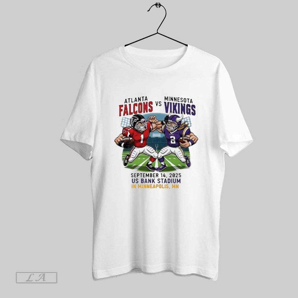 Original Atlanta Falcons Vs Minnesota Vikings Us Bank Stadium Mascot