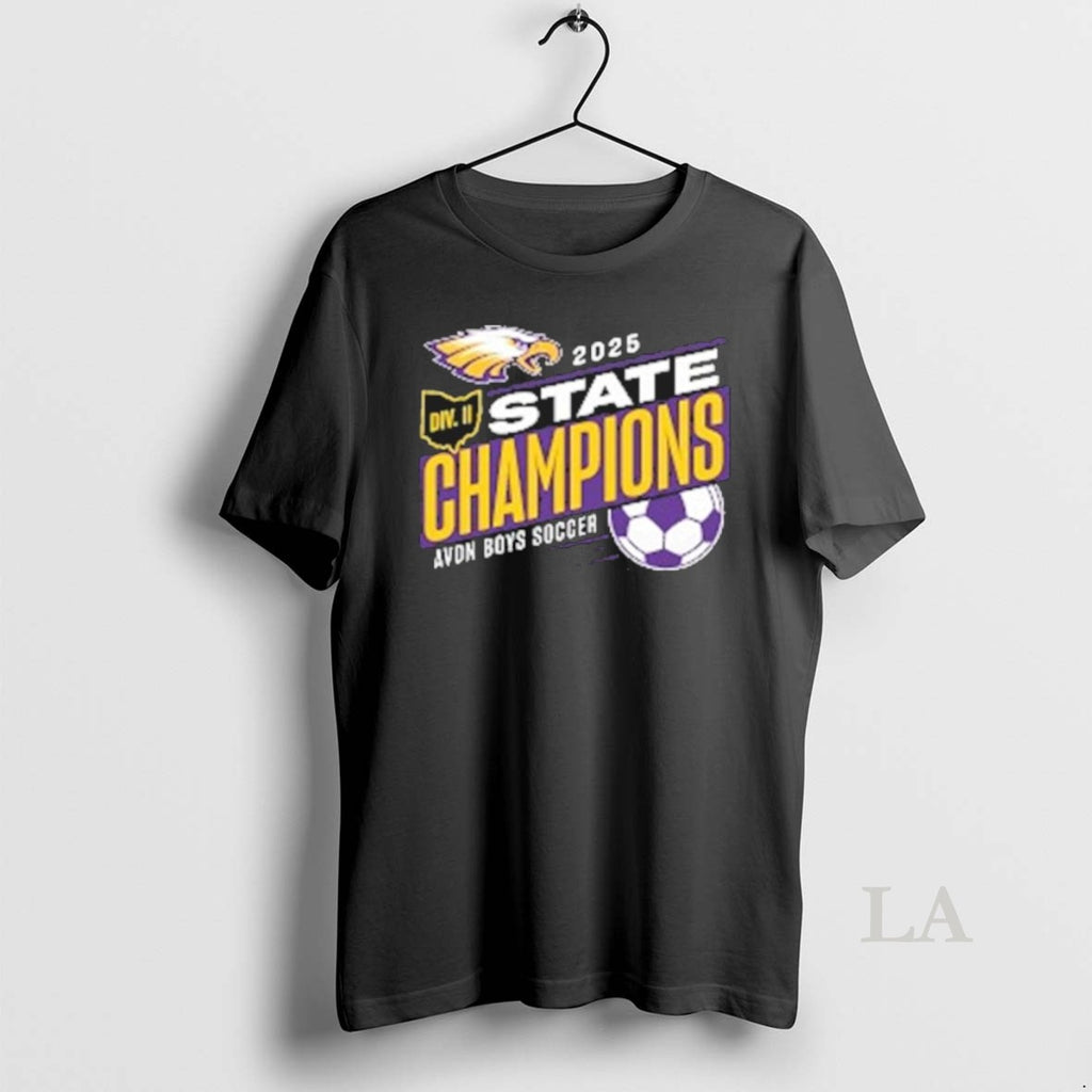 Original Avon Boys Soccer 2025 Div Ii State Champions