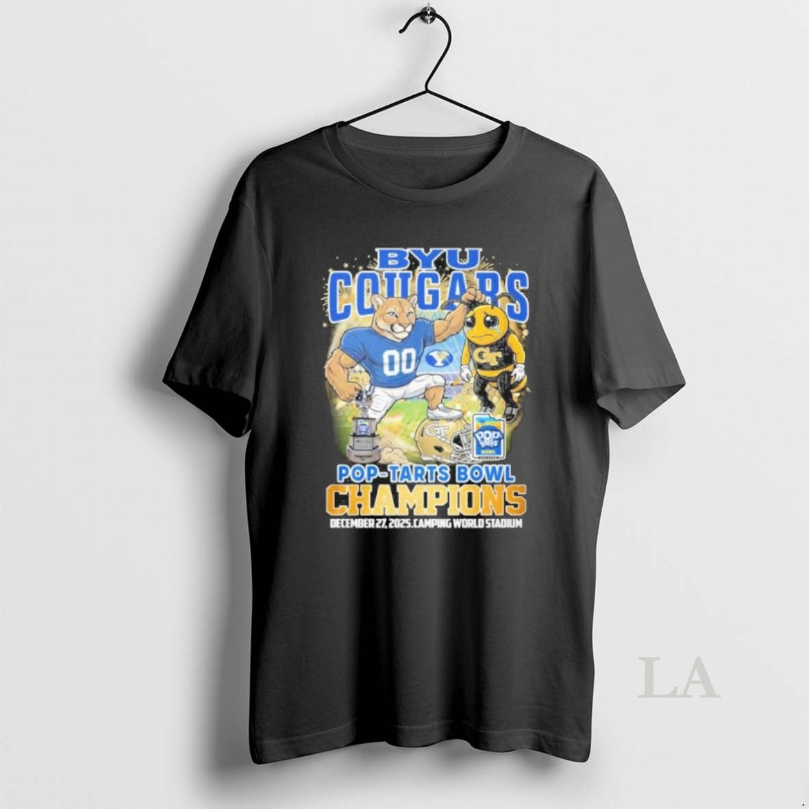 Original Byu Cougars Mascot Pop Tarts Bowl Champions T-Shirts, Hoodie, Sweatshirt | WearSparks.com