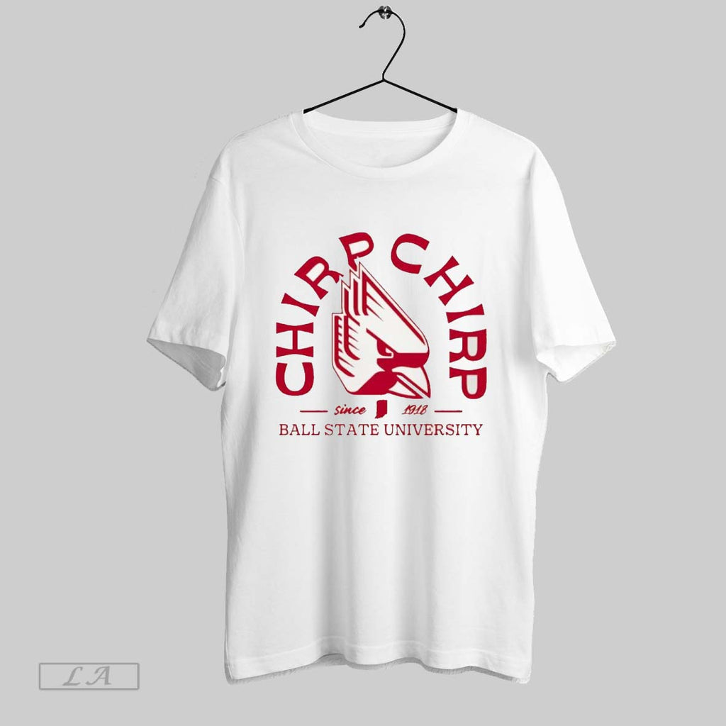 Original Ball State University Chirp Chirp Sine 1918 Logo