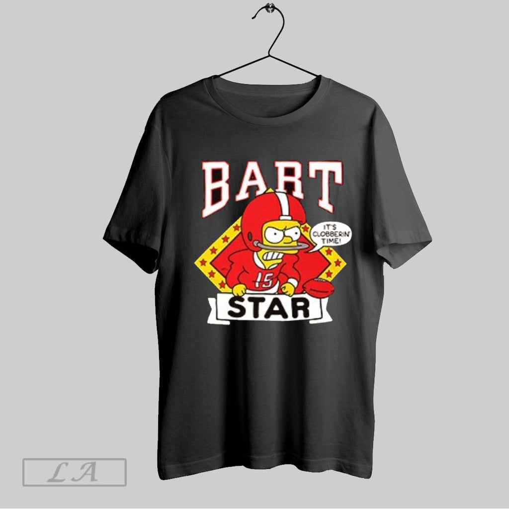 Original Bart Star Its Clobberin Time Simpsons