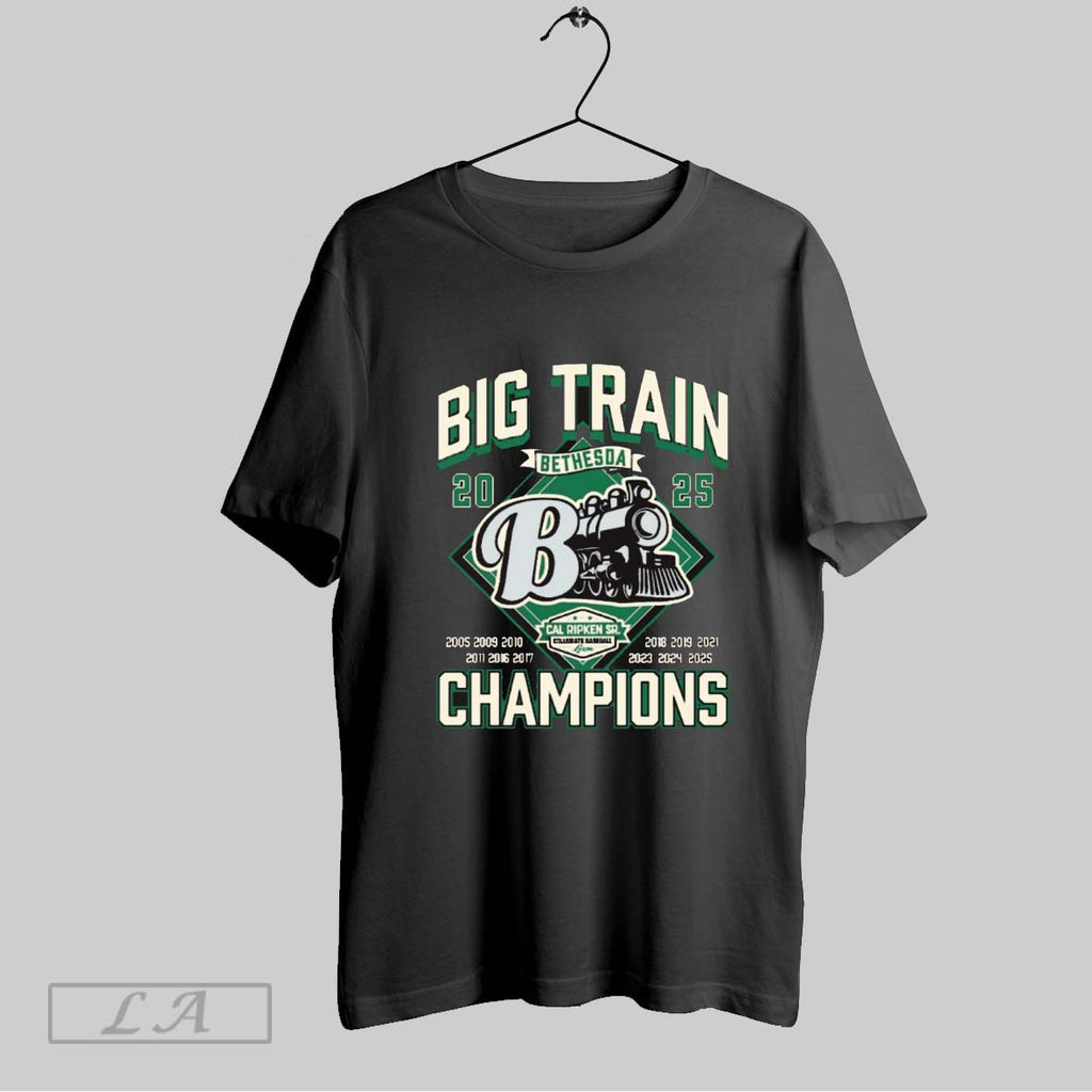 Original Big Train Champions 2025 Bethesda Cal Ripken Sr Collegiate Baseball 2005 2025