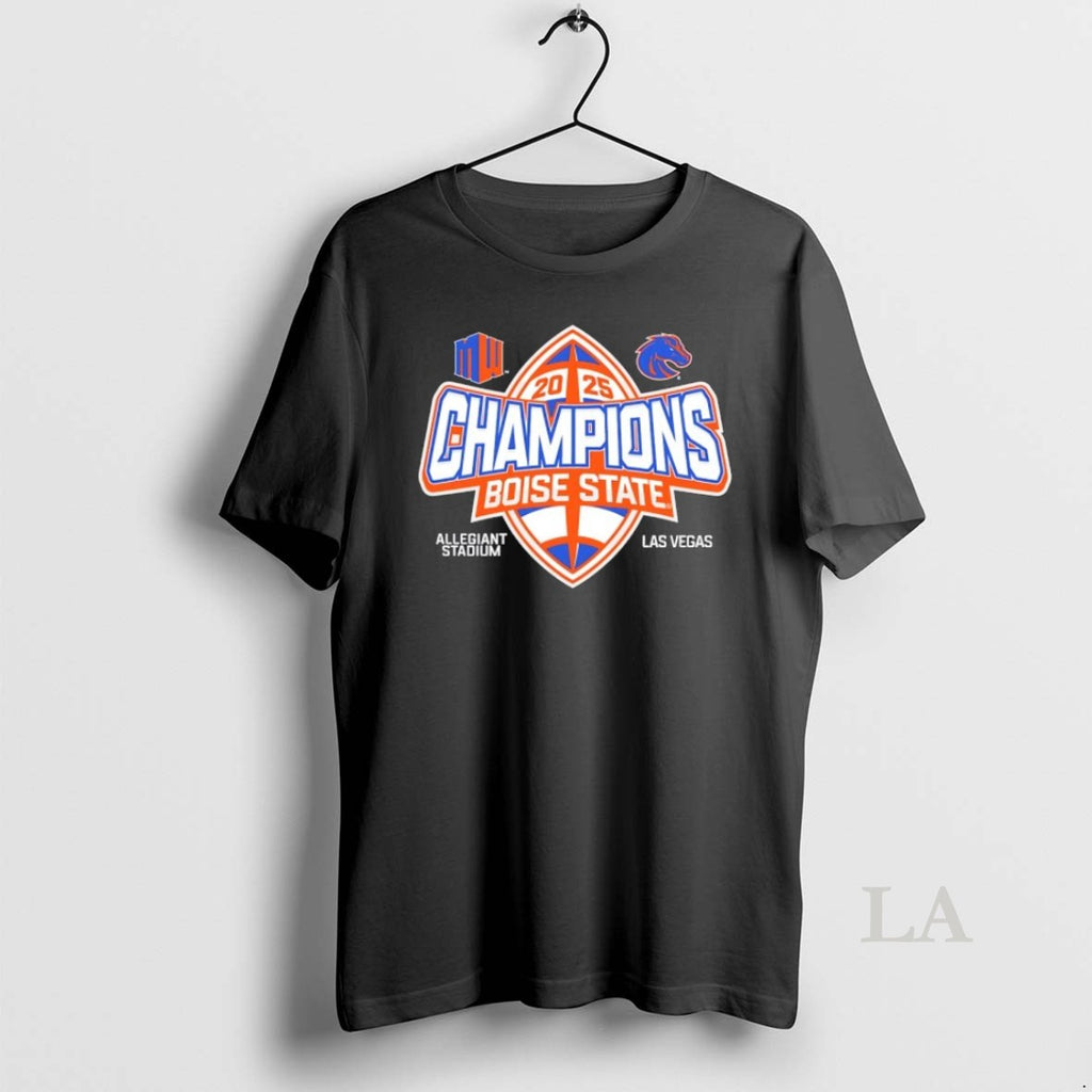 Original Boise State Broncos 2025 Mountain West Football Champions