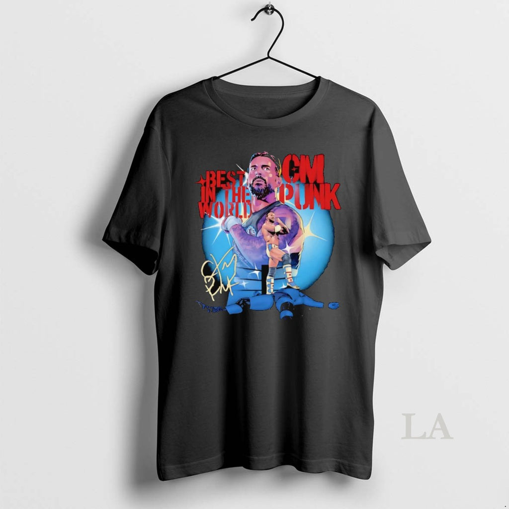 Original Cm Punk Best In The World Signature