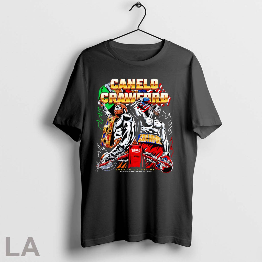 Original Canelo Vs Crawford Warren Lotas Once In A Lifetime