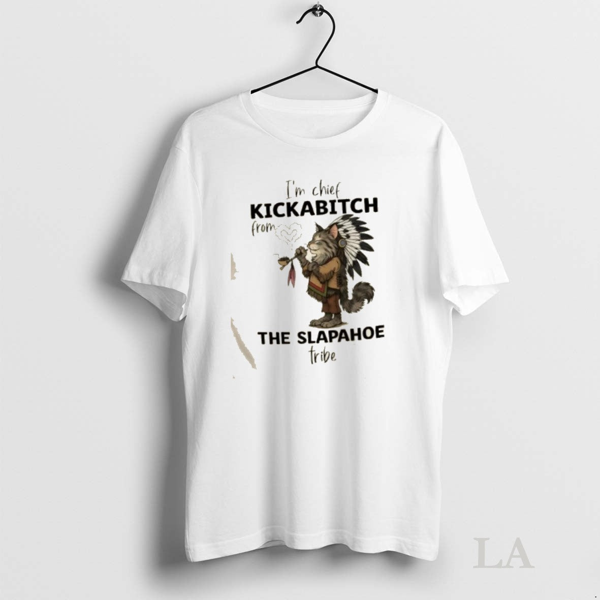 Original Cat Maine Coon Native American Im Chief Kickabitch From The Slapahoe Tribe