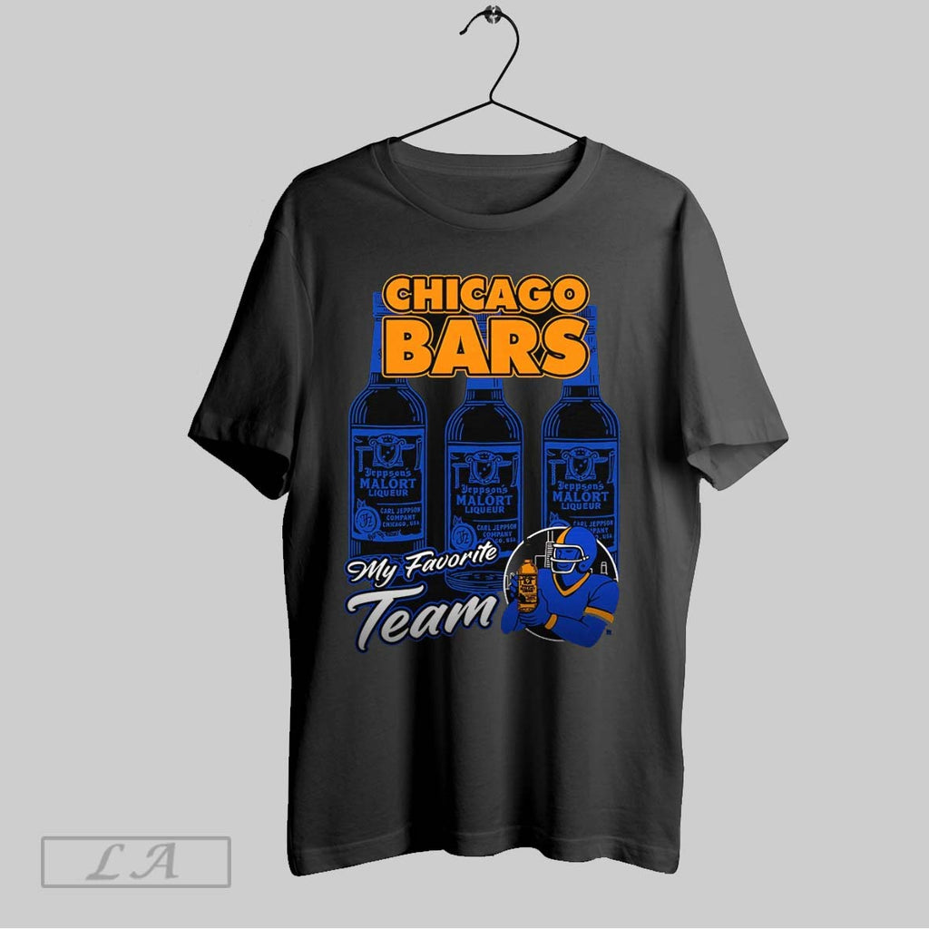 Original Chicago Bars My Favorite Team Graphic