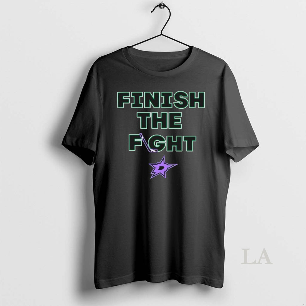 Original Dallas Stars Hockey Finish The Fight