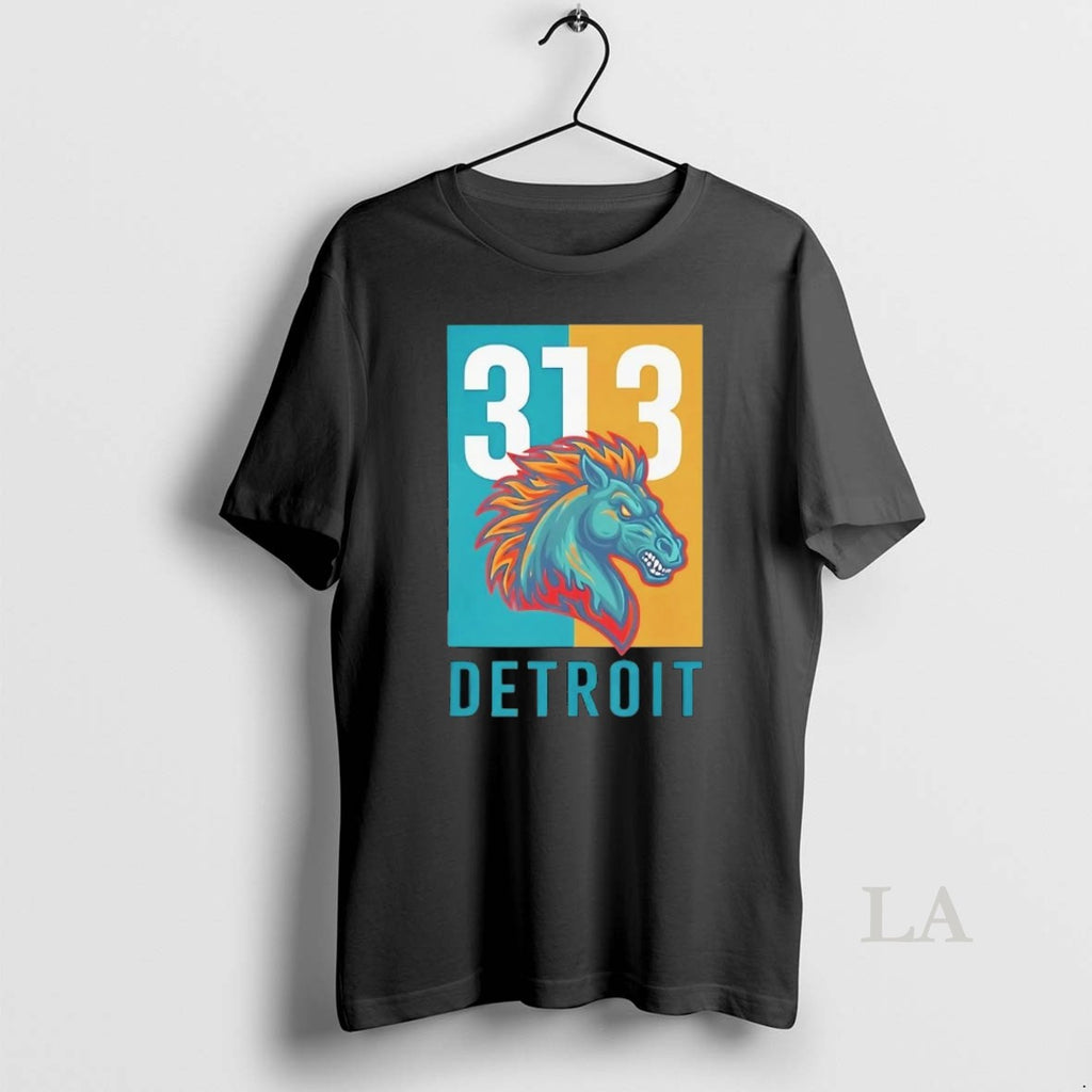 Original Detroit Pistons 313 Horse