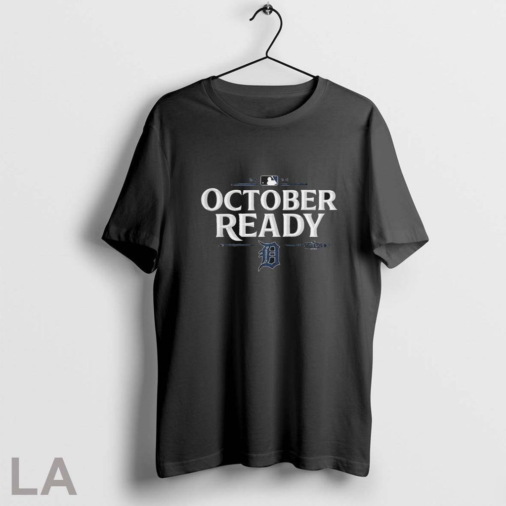 Original Detroit Tigers 2025 October Ready Mlb Postseason