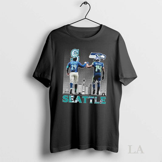 Original Dk Metcalf And Cal Raleigh Seattle