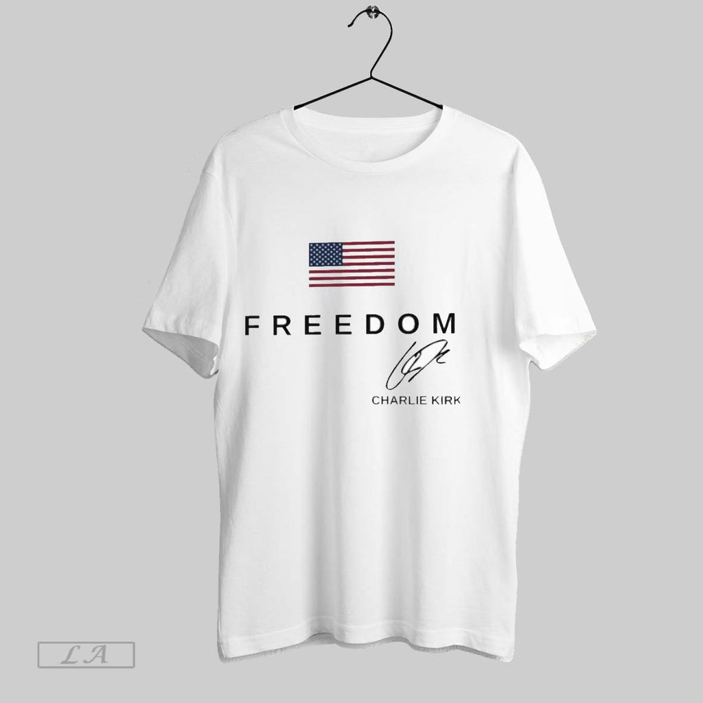 Original Freedom Charlie Kirk Garden Signature
