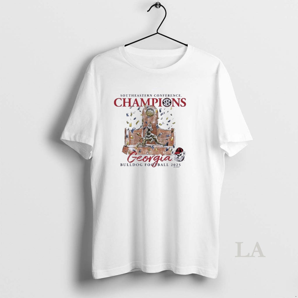 Original Georgia Bulldogs 2025 Sec Football Conference Champions Trophy