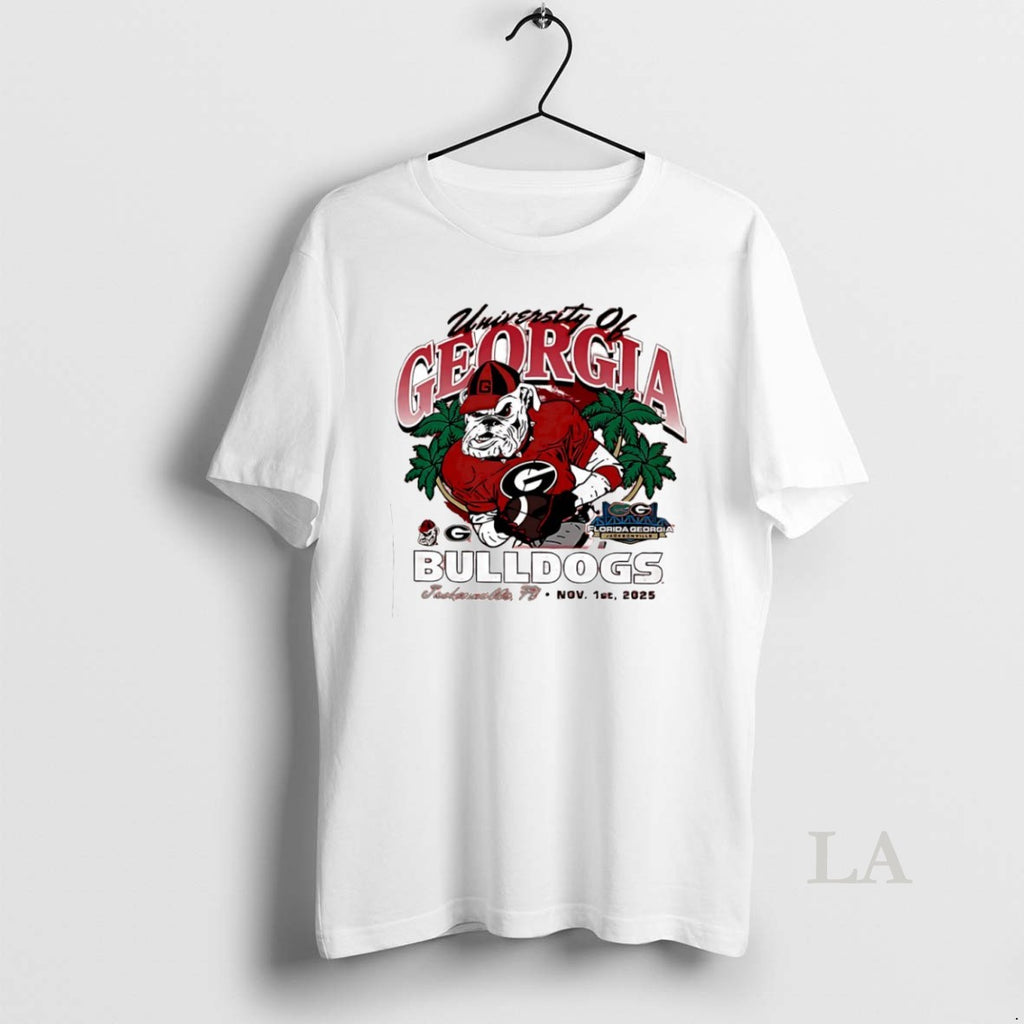 Original Georgia Bulldogs Football Regional Palm Tree 2025 Circle