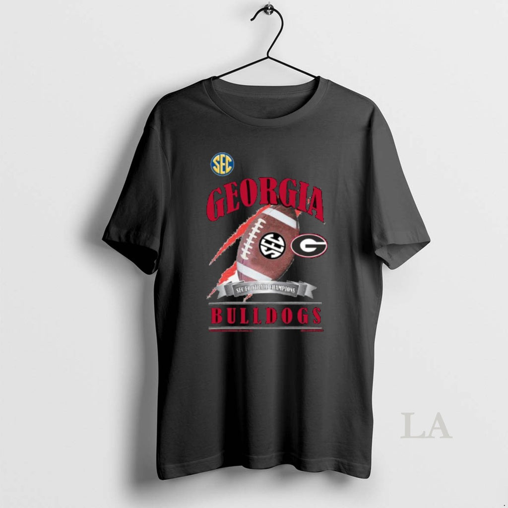 Original Georgia Bulldogs New Era 2025 Sec Football Conference Champions Locker Room