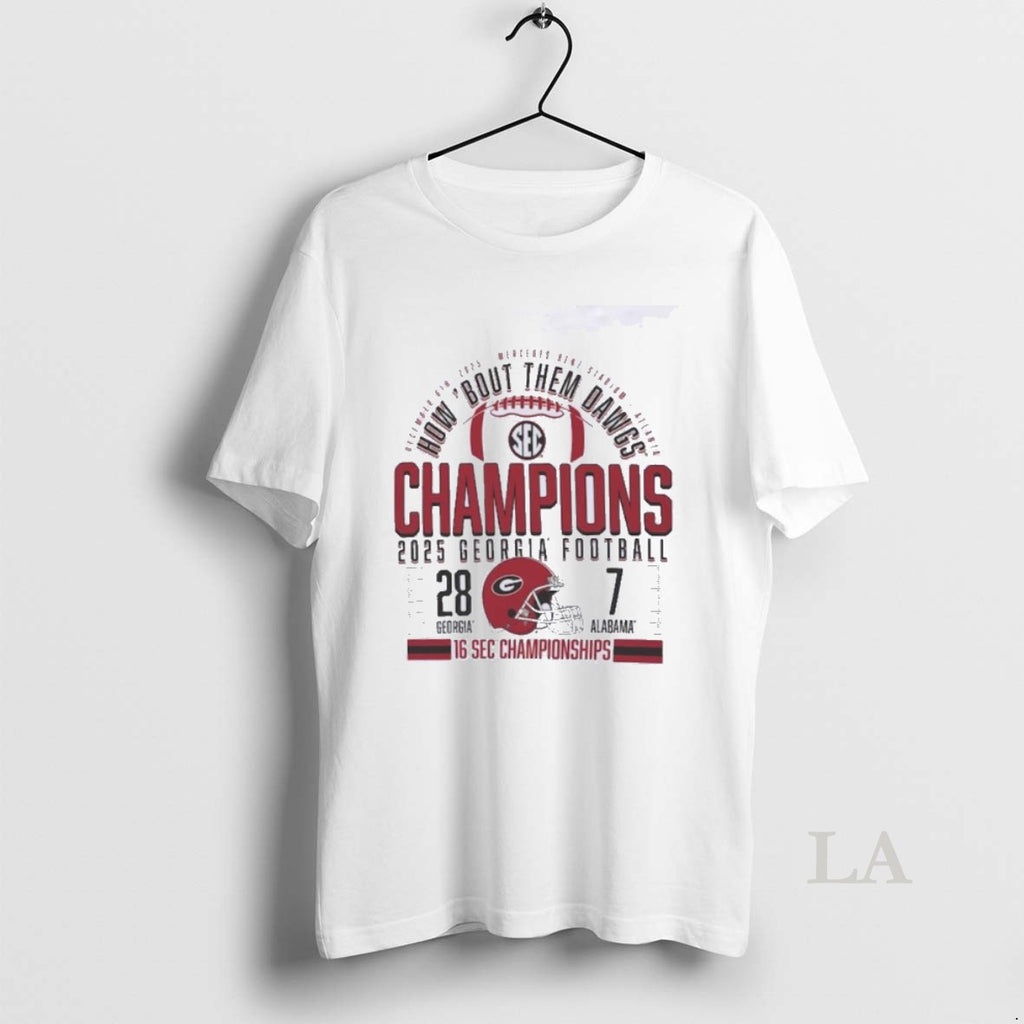Original Georgia Bulldogs Sec Football Champions 16 Sec Championship