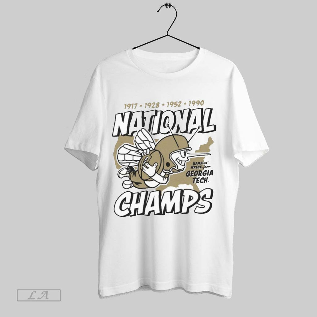 Original Georgia Tech Yellow Jackets Four Time National Champs
