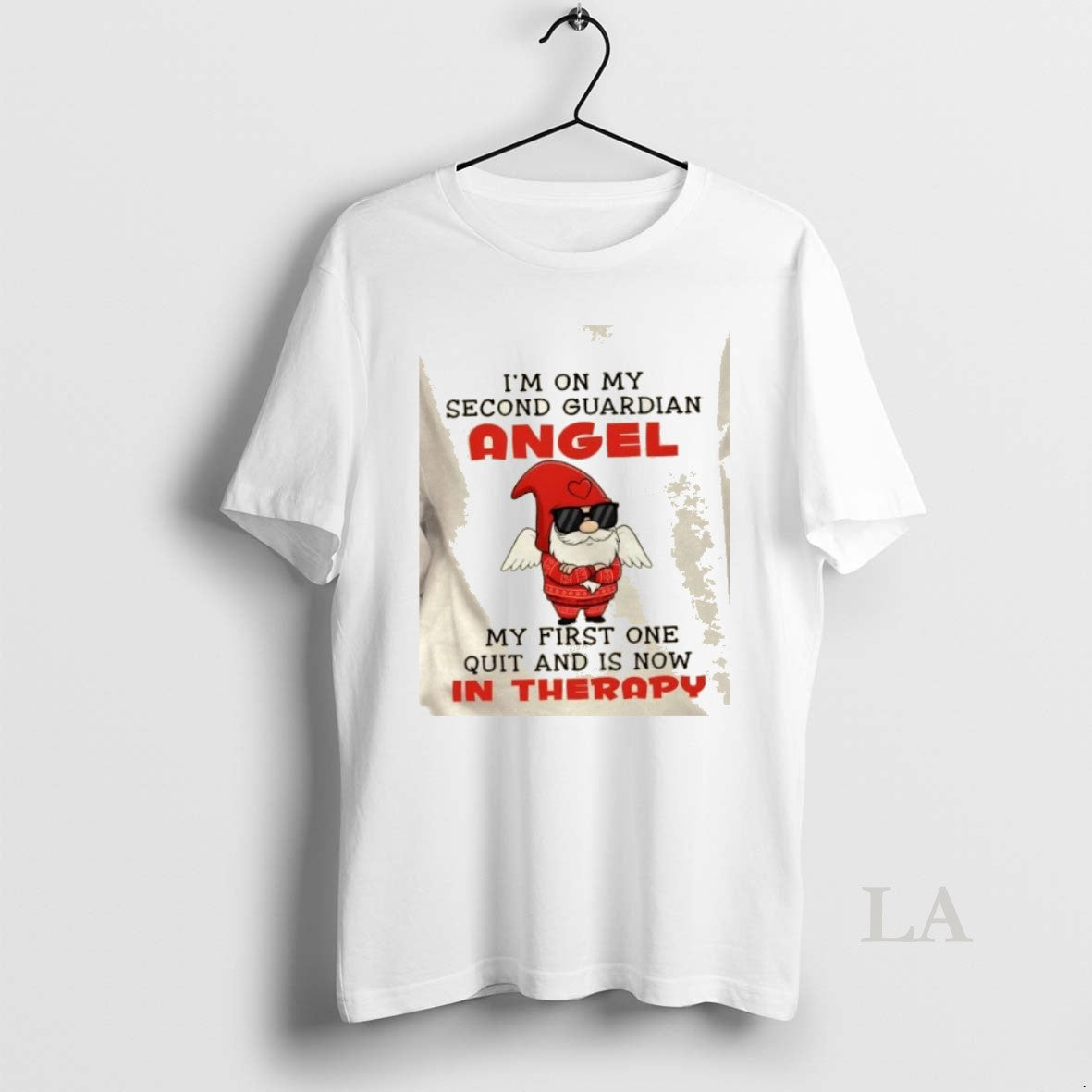 Original Gnomes Im On My Second Guardian Angel My First One Quit And Is Now T-Shirts, Hoodie, Sweatshirt | WearSparks.com