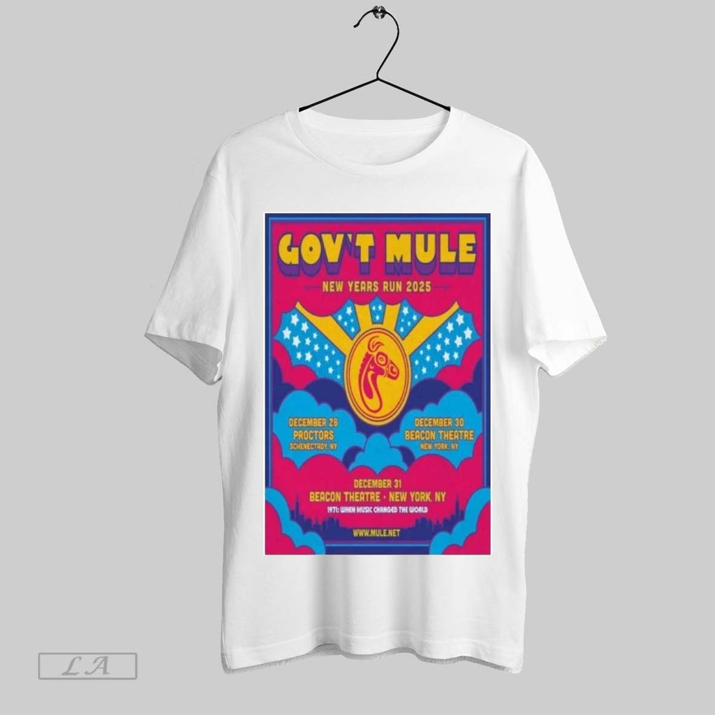 Original Govt Mule Dec 28 30 31 2025 New York