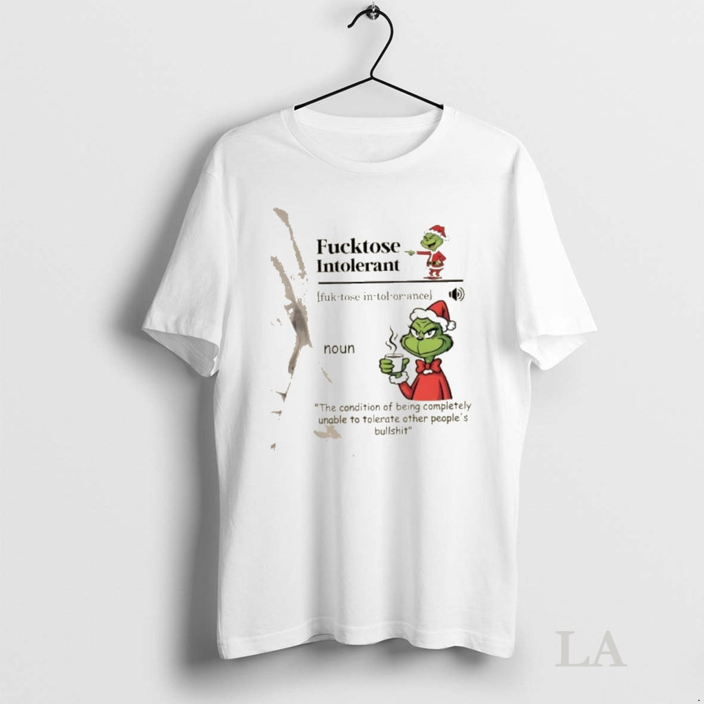 Original Grinch Fucktose Intolerant Christmas