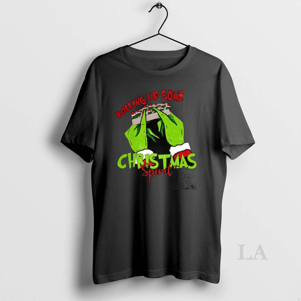 Original Grinch Hands Rolling Up Some Christmas Spirit