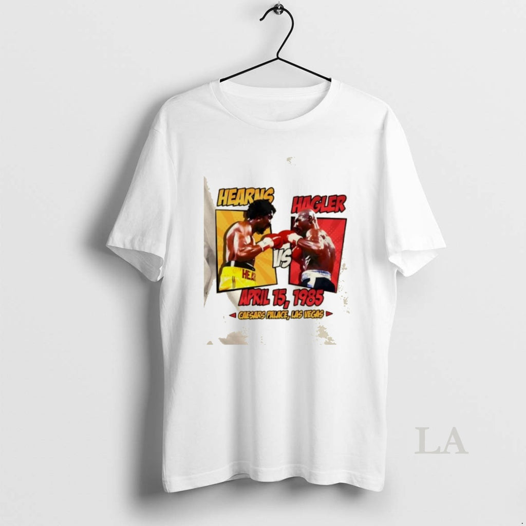 Original Hearns Vs Hagler April 15 1985 Caesars Palace Las Vegas Graphic
