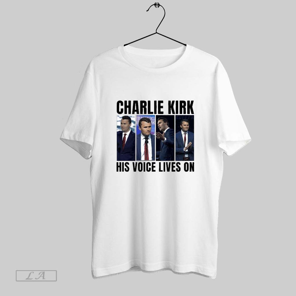 Original His Voice Lives On Charlie Kirk