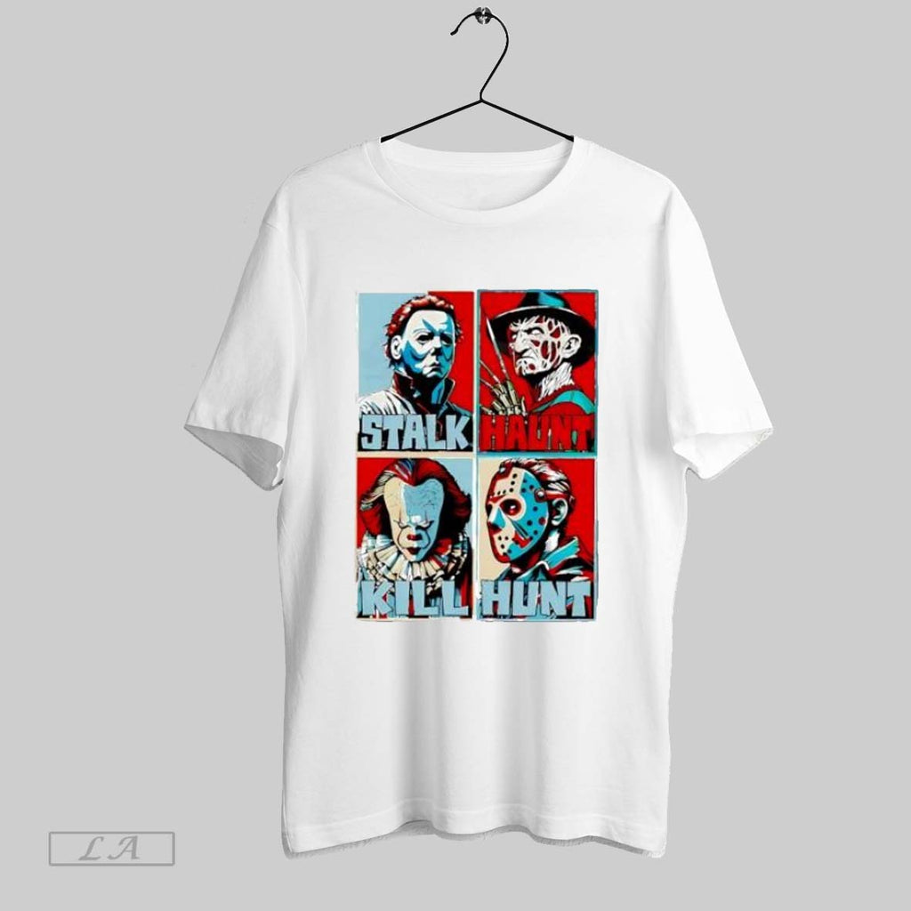 Original Horror Movie Characters Stalk Haunt Kill Hunt Halloween Hope