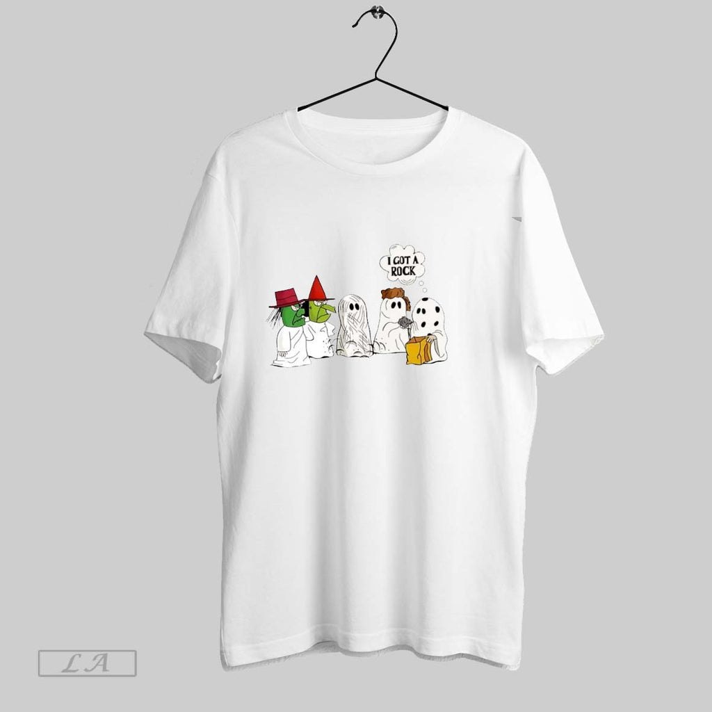 Original I Got A Rock Halloween Teacher Ghosts White S