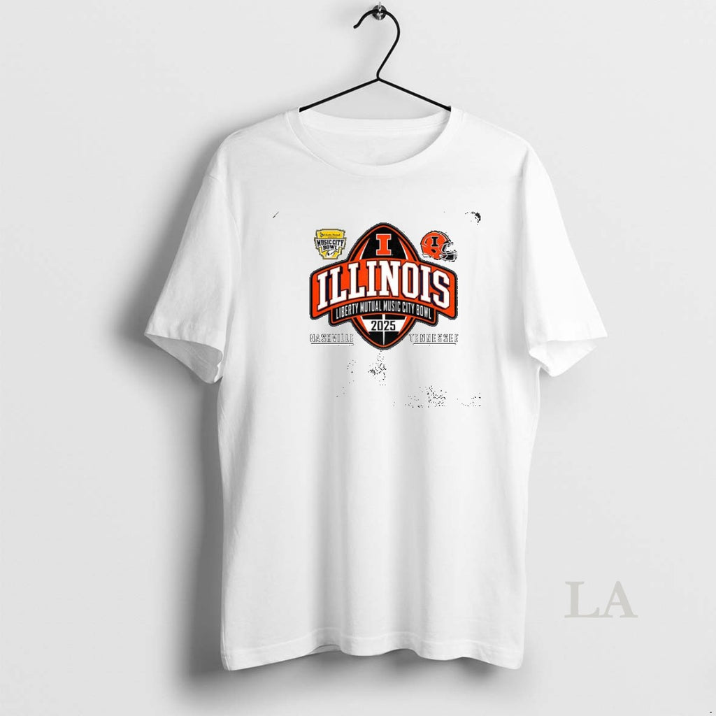 Original Illinois Fighting Illini Football 2025 Music City Bowl