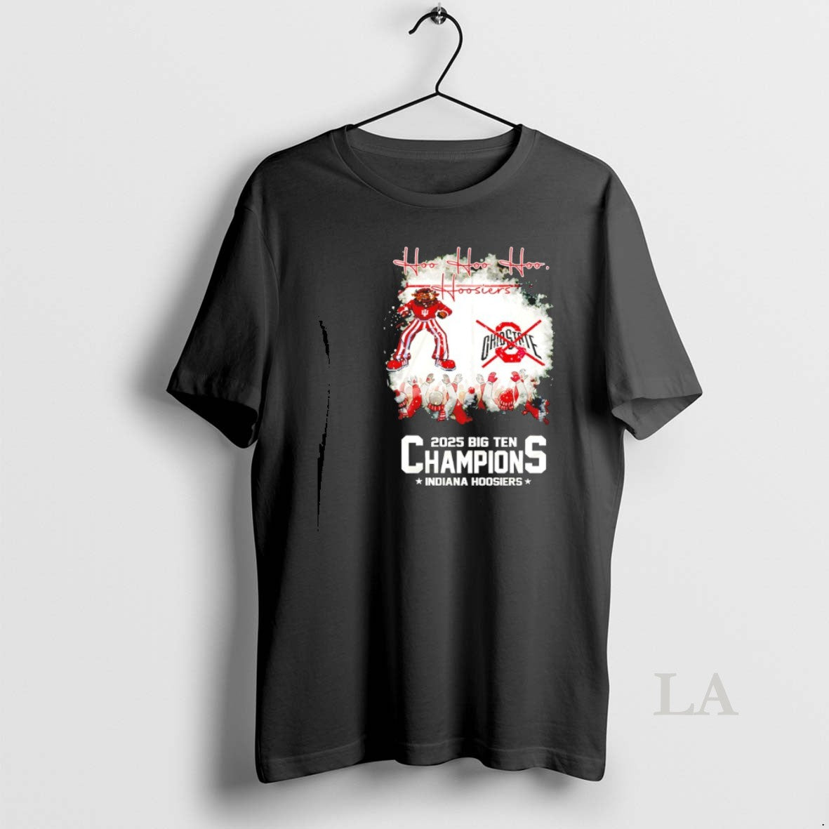 Original Indiana Hoosiers 2025 Big Ten Champions Hoo Hoo Hoo Hoosiers