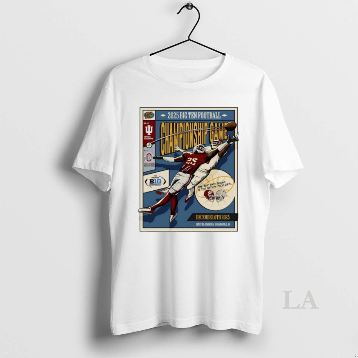 Original Indiana Football 2025 Big Ten Football Championship Game Vintage T-Shirts, Hoodie, Sweatshirt | WearSparks.com