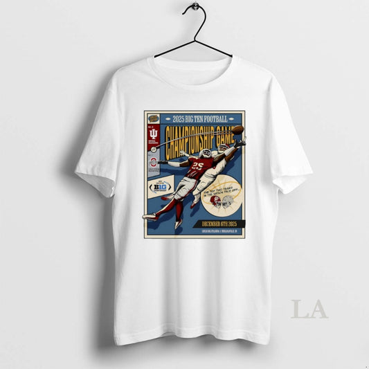 Original Indiana Football 2025 Big Ten Football Championship Game Vintage T-Shirts, Hoodie, Sweatshirt | WearSparks.com