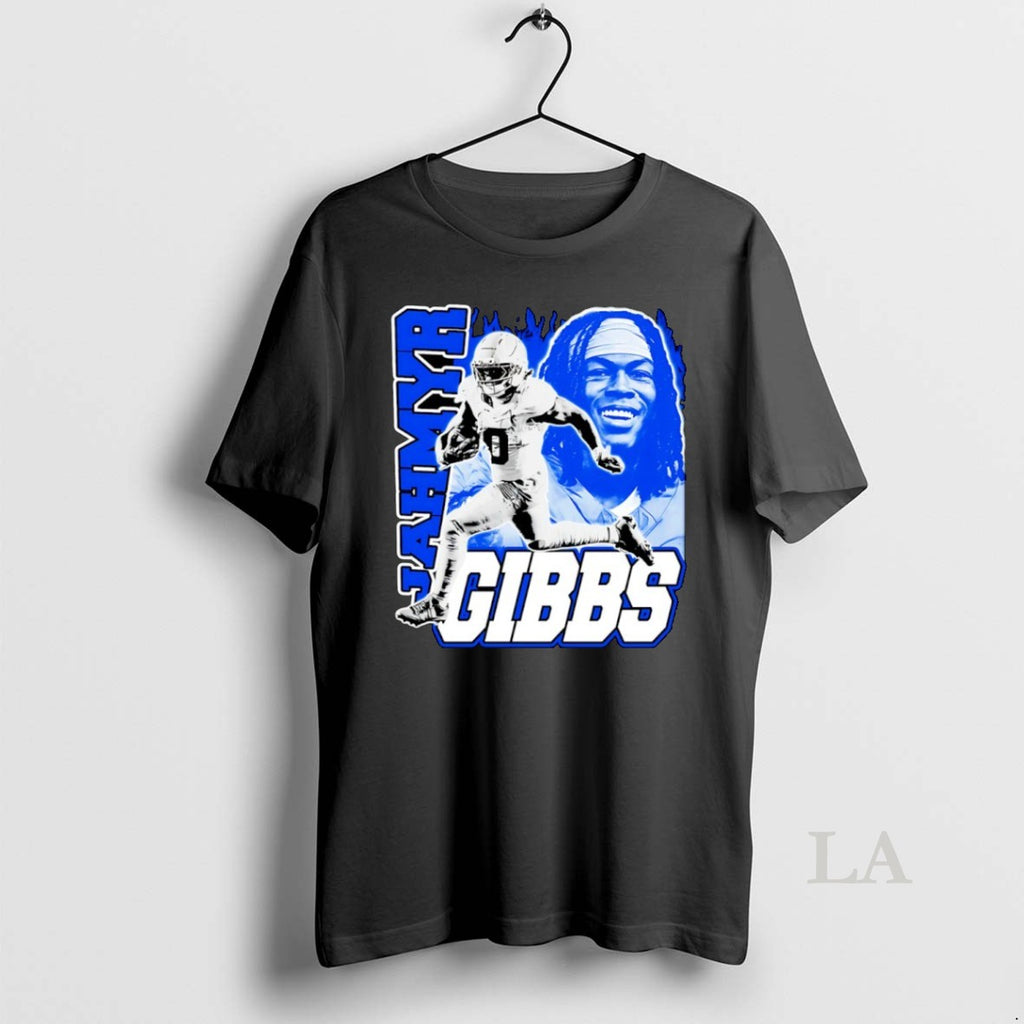 Original Jahmyr Gibbs Detroit Lions Football Graphic