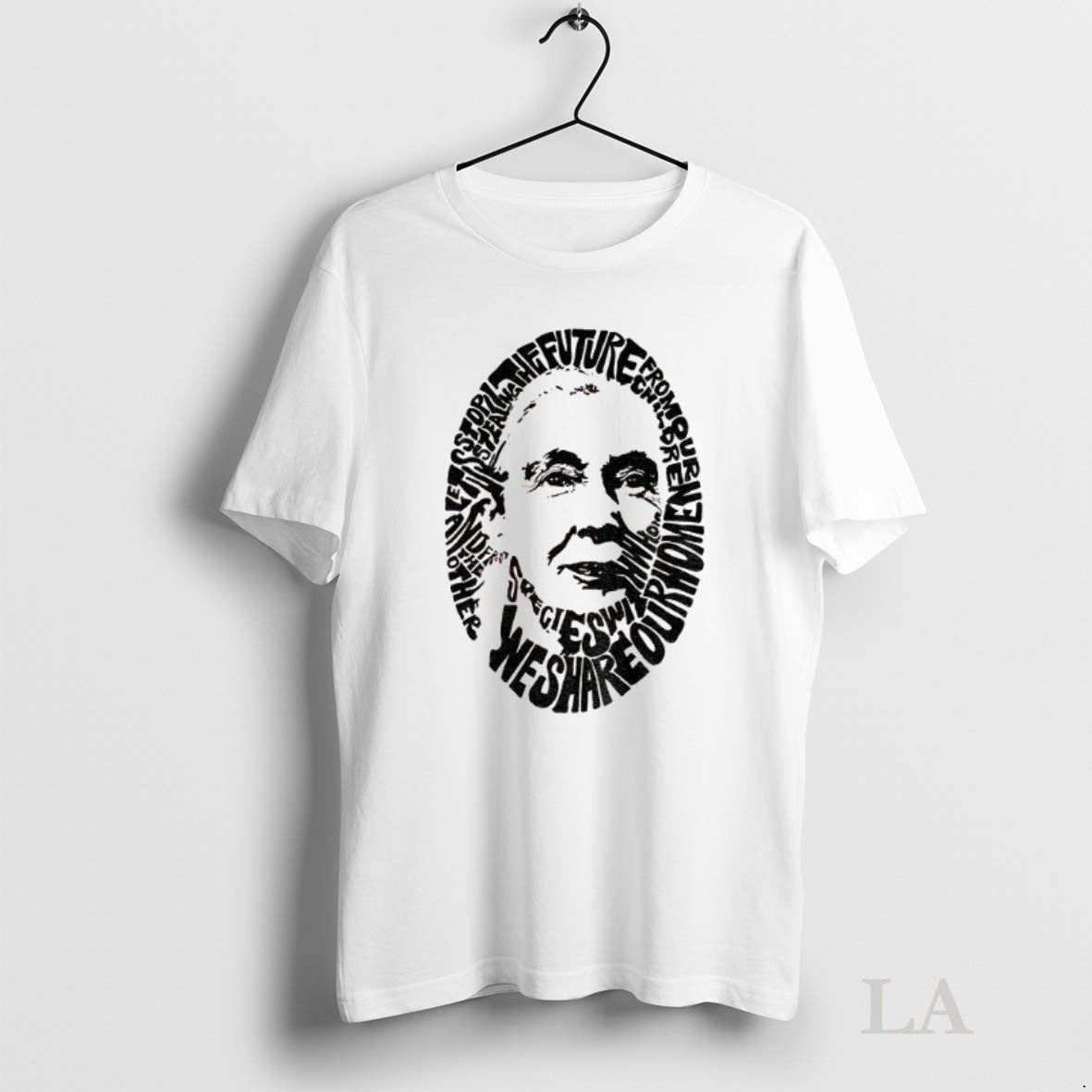 Original Jane Goodall Rest In Peace Graphic
